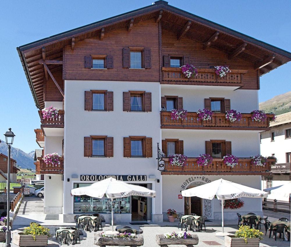 Hotel Krone Livigno Kültér fotó